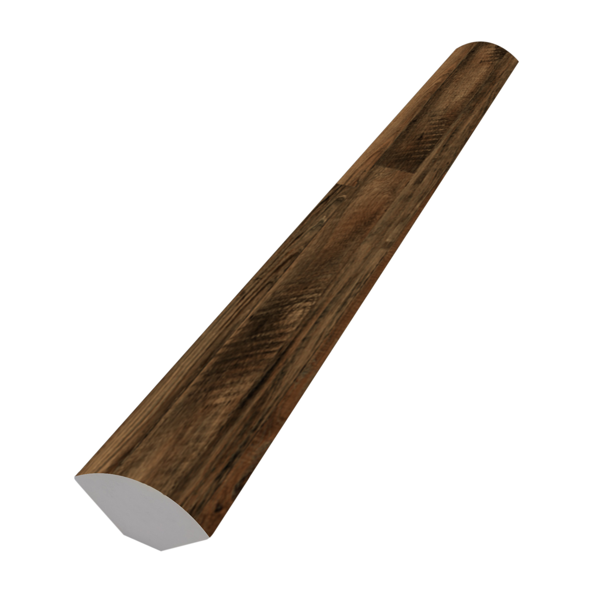 Bambino Series BB-VIII-Q Quarter Round Moulding, 94-1/2 in L, 1.77 in W, SPC, Chambery